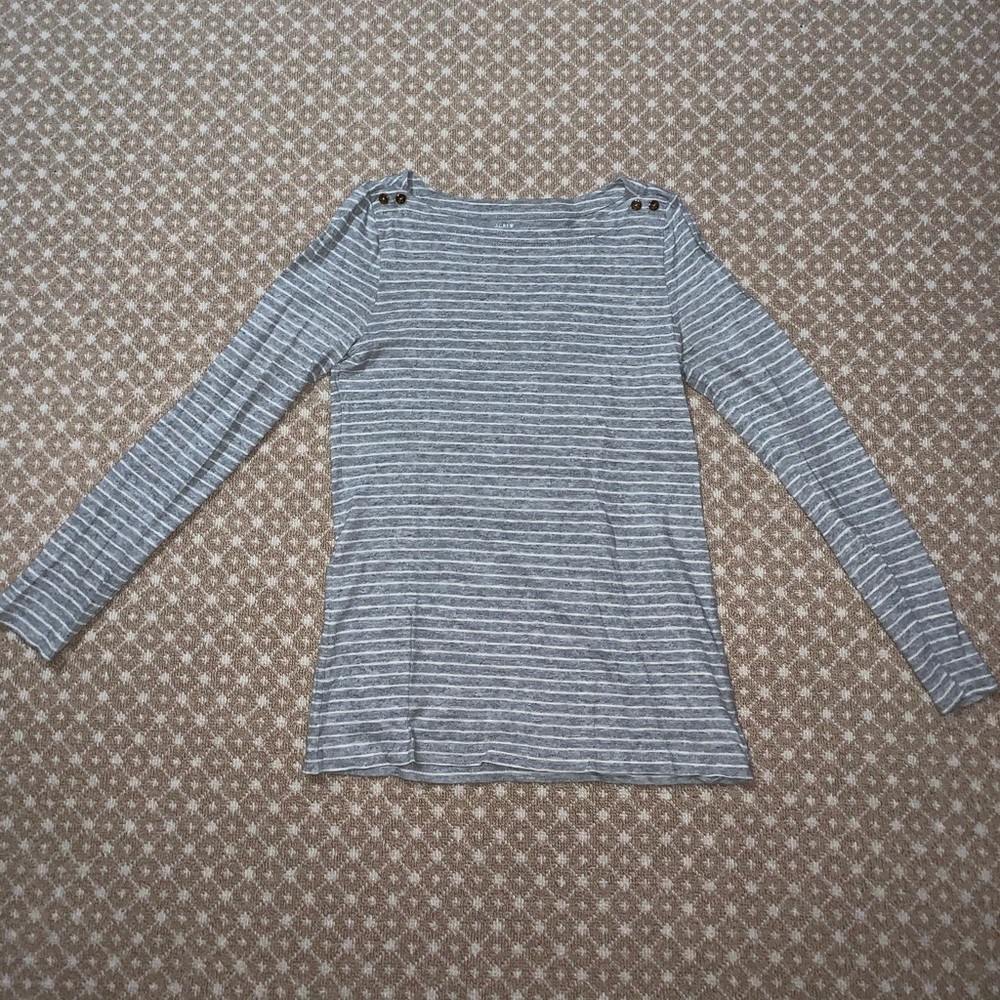 JCrew striped long sleeve T-shirt
